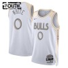 Dres Chicago Bulls Coby White Nike 2024-25 City Edition Bijela Swingman - Dječji Dres Chicago Bulls Coby White Nike 2024-25 City Edition Bijela Swingman - Dječji